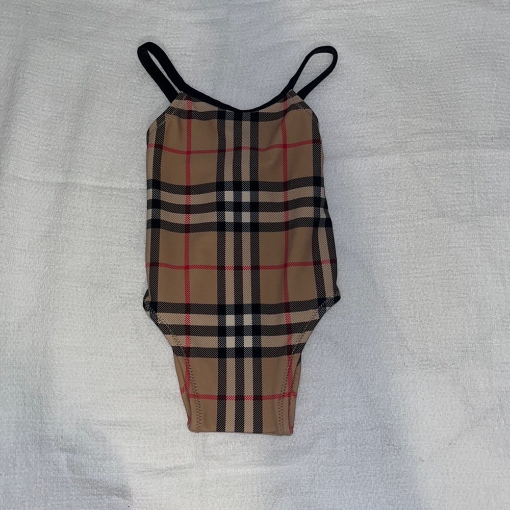 Authentic Burberry swimsuit 6m